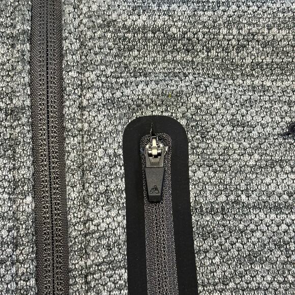 Eddie Bauer First Ascent Cloud Layer Gray Black Mens 2XL Hybrid Full Zip Hoodie - Picture 5 of 11